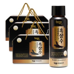 [보고] 산삼 품은 흑삼수 120ml x10병 3박스
