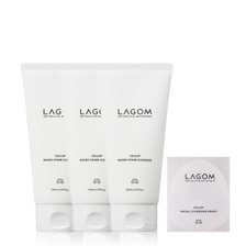 라곰 마이크로 폼 클렌저 150ml 트리플 세트(+클렌징 브러쉬 증정)