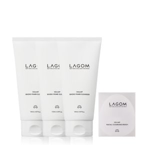 마이크로 폼 클렌저 150mlx3 (+클렌징 브러쉬 증정)