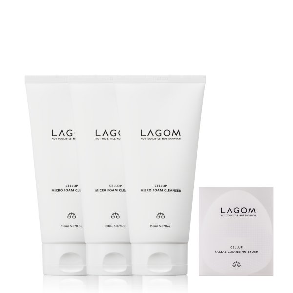 마이크로 폼 클렌저 150mlx3 (+클렌징 브러쉬 증정)