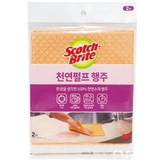 3M 천연펄프행주 오렌지