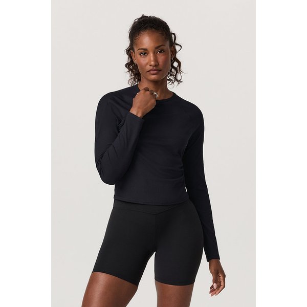 [여성] 긴팔 포즈 크루_블랙 VR26121036000