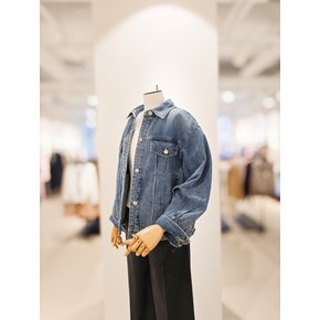 [파주점] [더아이잗컬렉션]백 레터링 자수 데님 자켓 CS3A0JK131