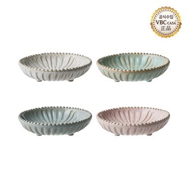 VBC까사 폰다코 스트라이프 풋티드 라운드볼 15.5cm : VB10584F