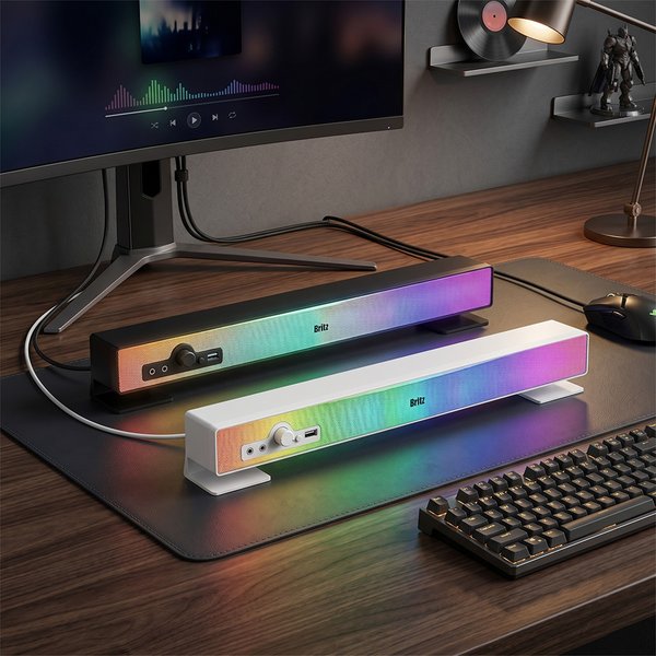 브리츠 BZ-SV101 블루투스 컴퓨터 PC 사운드바 게이밍 스피커 - SSG.COM