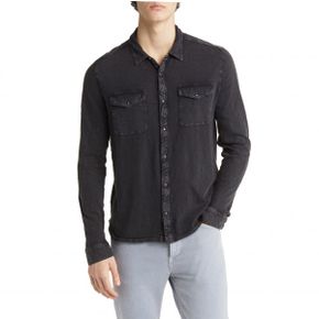 3179109 John Varvatos 존 VARVATOS 아르본 코튼 스냅업 웨스턴 셔츠