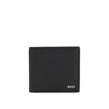 BOSS [FA25] 시그니처 디테일 반지갑 블랙(50536710001)