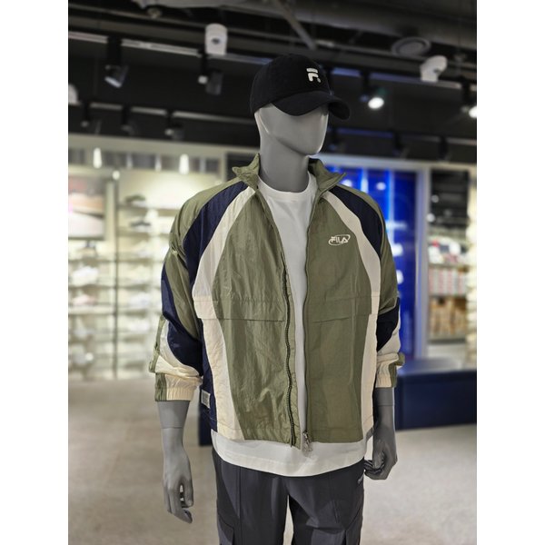 [파주점] 공용 뉴 컬러 블럭 바람막이 자켓(FS2JKG2104X-GKH)