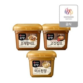 (vip)  순창 된장찌개양념 450g 3종 x 4개골라담기