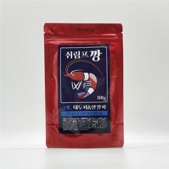  쉬림프깡 3깡 80g 대두피&알팔파 / 새우사료, 생이새우, crs사료