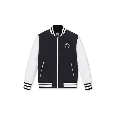 왁 (왁골프)Men Varsity Jacket_WMUAS24105BKX