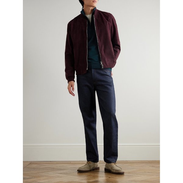 탭튼 슬림핏 울 하프 집업 스웨터 46376663162947933