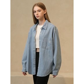 W1058 EMBROIDERED SHIRT_LIGHT BLUE