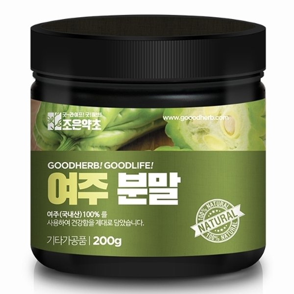 국산 여주 고과 여주분말 가루 200g