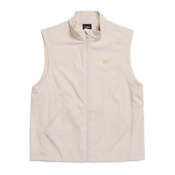 [여주점] N252WVT170 여성 프로즌큐브 풀집업 베스트 OAK BEIGE