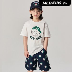 MLB키즈 (공식)24SS 그린플레이 반팔 티셔츠 세트 7AS1E0143-43NYS