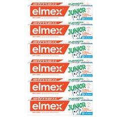 elmex 주니어 치약 6~12세 75ml 6개