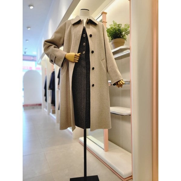 [여주점] 여성 스탠 카라 싱글 핸드메이트 코트(ITPAYHL770)