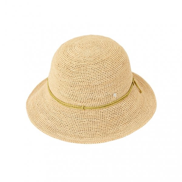[부산점] 빌라 9 여성 클로슈햇 HAT50245 NATURAL CHARTREUSE