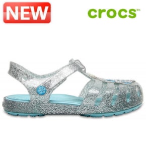 크록스 아동 샌달 /H12- 204460-040 Kids Crocs Isabella Frozen Northern Lights Sandals