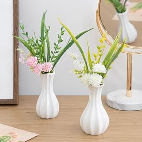 나리소국화병set 25cm (DIY) 인테리어 조화 실크플라워 장식 소품