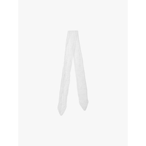 FIELD LACE SCARF_WHITE
