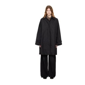 블랙 카 트렌치 코트 254-WRO0300-FB0627-001 BLACK