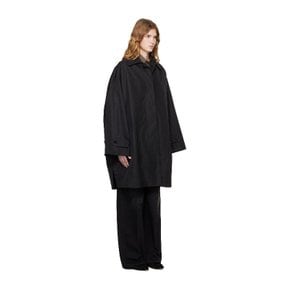 블랙 카 트렌치 코트 254-WRO0300-FB0627-001 BLACK