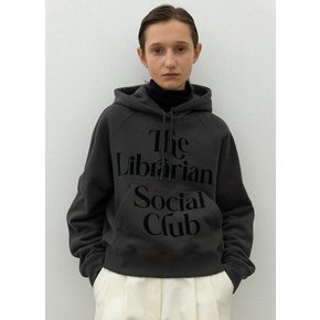 (T-6939)CLUB VELVET PRINT HODDIE