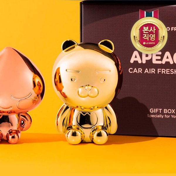 아우라 카카오 메탈방향제 라이언(리필 2개 포함) x 1개