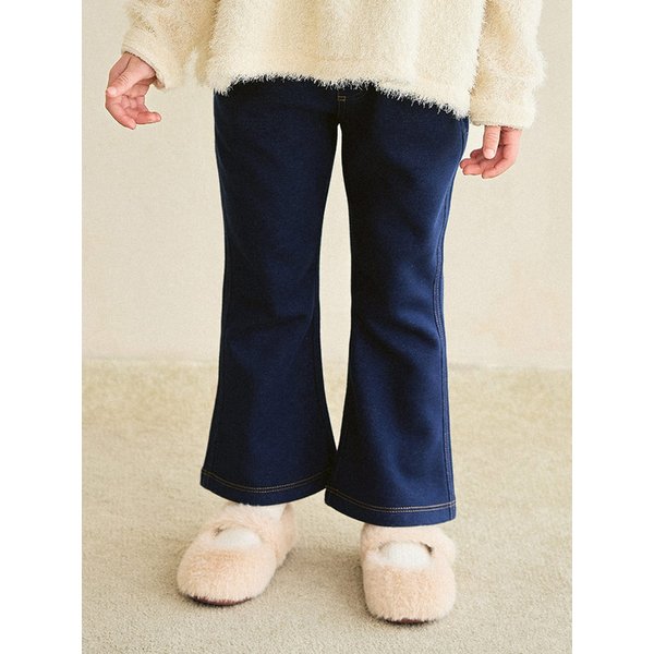 리본하트부츠컷사선지밍크기모팬츠