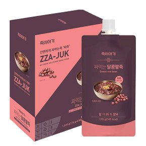 죽이야기 짜먹는죽 170g 실온보관 팥죽 12개