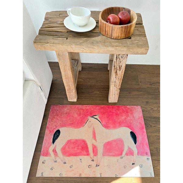 스칼렛 호스 씬 빨아쓰는 소프트 규조토 아트 발매트