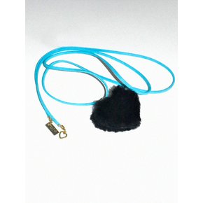 WARM LUV FAKE FUR Necklace (BLACK)