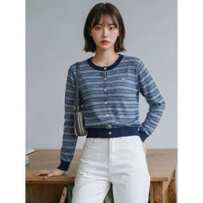 레스머 스트라이프 니트 가디건_P434423607