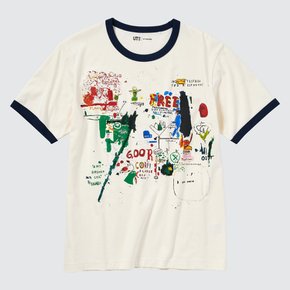 유니클로 재팬 UT 아카이브  UT 그래픽 티셔츠 쟌·미셸·바스키아(반소매·레귤러 피트)