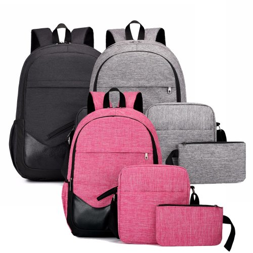 에코벨 노트북가방 백팩 3종풀세트/크로스 케이블 충전가방