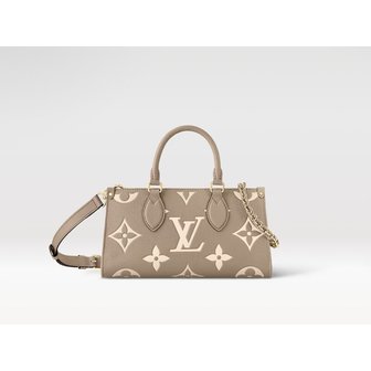 LOUIS VUITTON 온더고 이스트 웨스트 도브 크렘 숄더백 토트백 가방 M23641