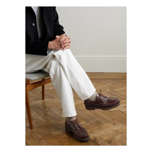 미스터 피 가죽 보트 슈즈 46376663162923983