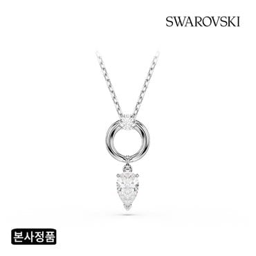 스와로브스키 [본사정품/쇼핑백증정] Mesmera 로듐 목걸이 5723146