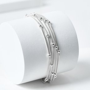 Silver925 플로우 웨이브 팔찌