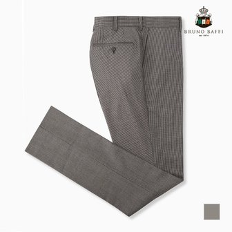 브루노바피 베이지 잔체크 기본 정장 팬츠_MARGBWF7251