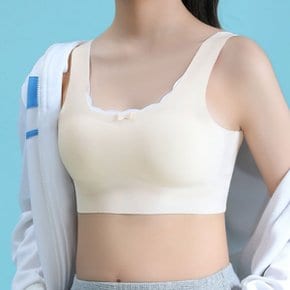 8351 심리스 주니어브라 누디햄 1단계 브래지어 속옷_P424032788