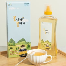 꽃따라꿀따라 천연 아카시아꿀 튜브형 1kg /유리병 1.2kg