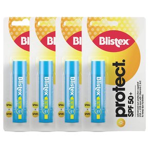 Blistex 블리스텍스 립밤 울트라 SPF50 4.25g 4개