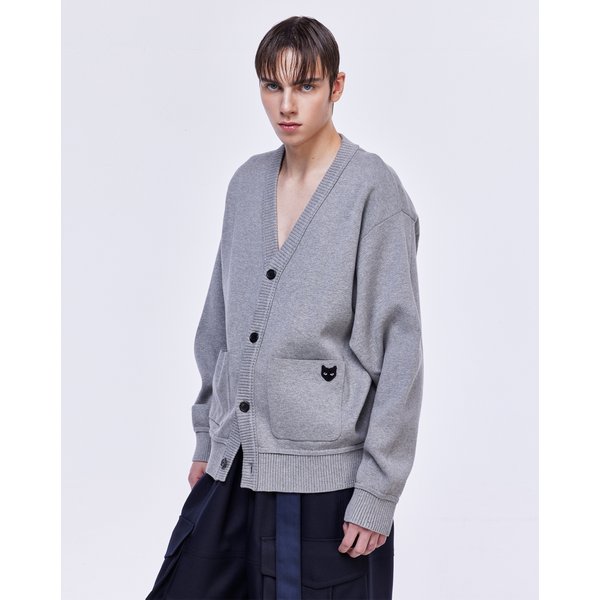 [파주점] 지제로 엠블럼 심리스 가디건 SH2KT807LG