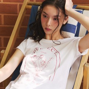 [25 S/S] 잇미샤 플라워 프린트 티셔츠 ITP6ZTS140
