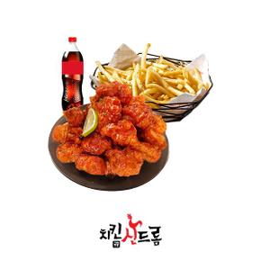 바삭순살쏘핫+착한감자+콜라1.25L