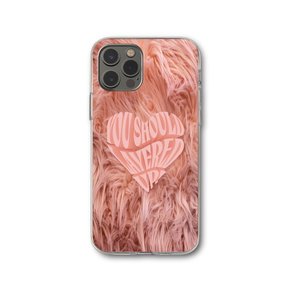 PINK FUR PHONE CASE