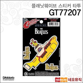 플래닛웨이브 GT77207 스티커 타투/Beatles Yellow Submarine